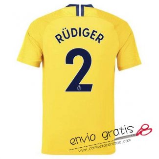 Camiseta Chelsea Segunda Equipacion 2#RUDIGER 2018-2019
