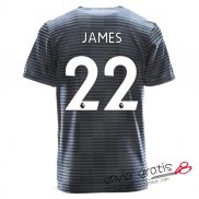 Camiseta Leicester City Segunda Equipacion 22#JAMES 2018-2019
