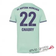 Camiseta Bayern Munich Segunda Equipacion 22#GNABRY 2018-2019