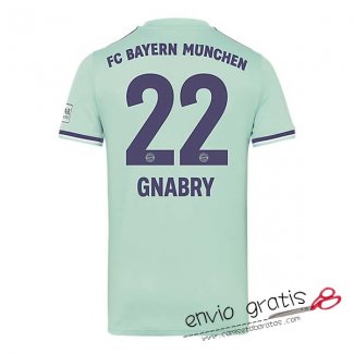 Camiseta Bayern Munich Segunda Equipacion 22#GNABRY 2018-2019