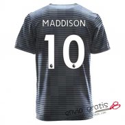 Camiseta Leicester City Segunda Equipacion 10#MADDISON 2018-2019