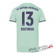 Camiseta Bayern Munich Segunda Equipacion 13#RAFINHA 2018-2019