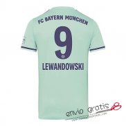 Camiseta Bayern Munich Segunda Equipacion 9#LEWANDOWSKI 2018-2019