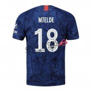 Camiseta Chelsea Primera Equipacion 18 MJELDE 2019-2020 Cup