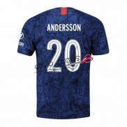 Camiseta Chelsea Primera Equipacion 20 ANDERSSON 2019-2020 Cup