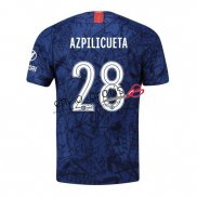 Camiseta Chelsea Primera Equipacion 28 AZPILICUETA 2019-2020 Cup