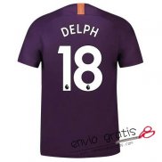 Camiseta Manchester City Tercera Equipacion 18#DELPH 2018-2019