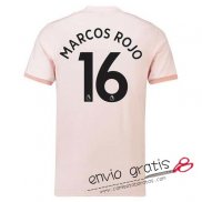 Camiseta Manchester United Segunda Equipacion 16#MARCOS ROJO 2018-2019