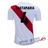Camiseta Peru Primera Equipacion 4#SANTAMARIA 2018