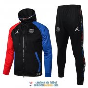 PSG x Jordan Chaqueta Capucha Black + Pantalon 2020/2021