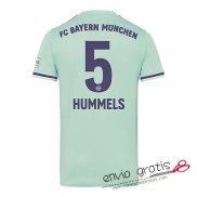 Camiseta Bayern Munich Segunda Equipacion 5#HUMMELS 2018-2019