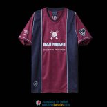 Camiseta West Ham United x Iron Maiden Retro Red 2011/2012