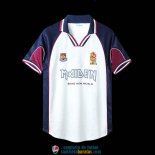 Camiseta West Ham United x Iron Maiden Retro White 1999/2001