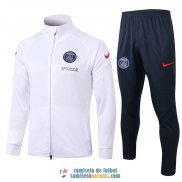 PSG Chaqueta White + Pantalon 2020/2021