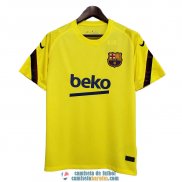 Camiseta Barcelona Training Yellow 2020/2021