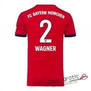 Camiseta Bayern Munich Primera Equipacion 2#WAGNER 2018-2019