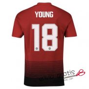 Camiseta Manchester United Primera Equipacion 18#YOUNG Cup Printing 2018-2019