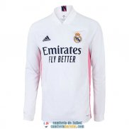 Camiseta Manga Larga Real Madrid Primera Equipacion 2020/2021