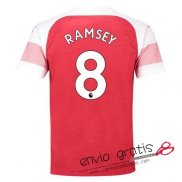 Camiseta Arsenal Primera Equipacion 8#RAMSEY 2018-2019
