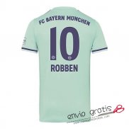 Camiseta Bayern Munich Segunda Equipacion 10#ROBBEN 2018-2019