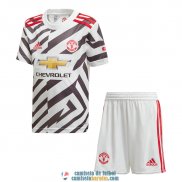 Camiseta Manchester United Ninos Tercera Equipacion 2020/2021