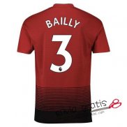Camiseta Manchester United Primera Equipacion 3#BAILLY 2018-2019