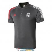Camiseta Real Madrid Polo Grey 2020/2021