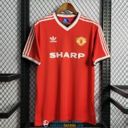 Camiseta Manchester United Retro Primera Equipacion 1984/1985