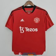 Camiseta Manchester United Training Suit Red II 2022/2023