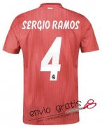 Camiseta Real Madrid Tercera Equipacion 4#SERGIO RAMOS 2018-2019