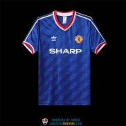 Camiseta Manchester United Retro Tercera Equipacion 1986/1988
