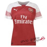 Camiseta Arsenal Mujer Primera Equipacion 2018-2019