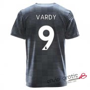 Camiseta Leicester City Segunda Equipacion 9#VARDY 2018-2019