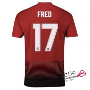 Camiseta Manchester United Primera Equipacion 17#BLIND Cup Printing 2018-2019