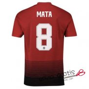Camiseta Manchester United Primera Equipacion 8#MATA Cup Printing 2018-2019