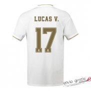 Camiseta Real Madrid Primera Equipacion 17#LUCAS V. 2019-2020