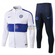 Chelsea Chaqueta White Blue + Pantalon 2019-2020