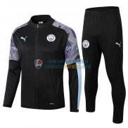 Manchester City Chaqueta Black + Pantalon 2019-2020