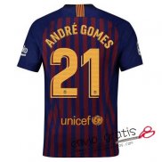 Camiseta Barcelona Primera Equipacion 21#ANDRE GOMES 2018-2019