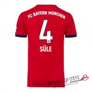Camiseta Bayern Munich Primera Equipacion 4#SULE 2018-2019