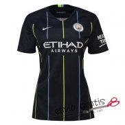 Camiseta Manchester City Mujer Segunda Equipacion 2018-2019