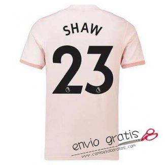 Camiseta Manchester United Segunda Equipacion 23#SHAW 2018-2019