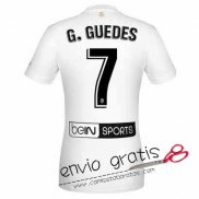 Camiseta Valencia Primera Equipacion 7#G.GUEDES 2018-2019