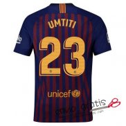 Camiseta Barcelona Primera Equipacion 23#UMTITI 2018-2019