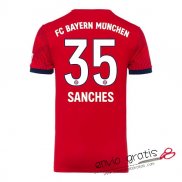 Camiseta Bayern Munich Primera Equipacion 35#SANCHES 2018-2019
