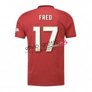 Camiseta Manchester United Primera Equipacion 17 FRED 2019-2020 Cup
