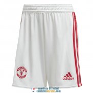 Pantalon Corto Manchester United White 2020/2021