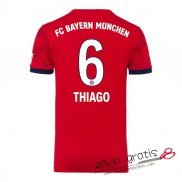 Camiseta Bayern Munich Primera Equipacion 6#THIAGO 2018-2019