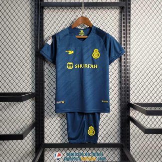 Camiseta Al Nassr FC Ninos Segunda Equipacion 2022/2023