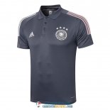 Camiseta Alemania Polo Dark Grey 2020/2021 Camiseta Alemania Polo Dark Grey 2020/2021
